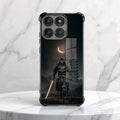 Motorola Edge 70 5G Samurai Warrior Black Airbags Printed Back Case