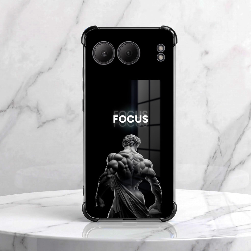 One Plus Nord 4 5G Focus Black Airbags Printed Back Case