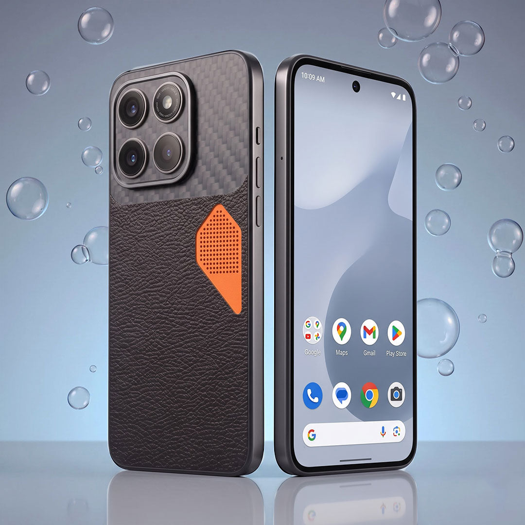 Motorola Edge 70 Fusion 5G Carbon Fiber Heat Dissipation Leather Hybrid Phone Case