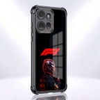 Motorola Edge 50 Neo 5G F1 Rider Black Airbags Printed Back Case