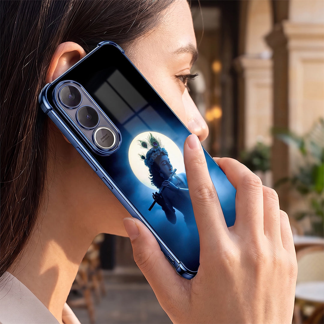 Vivo V70 FE 5G Midnight Krishna Airbags Printed Back Case