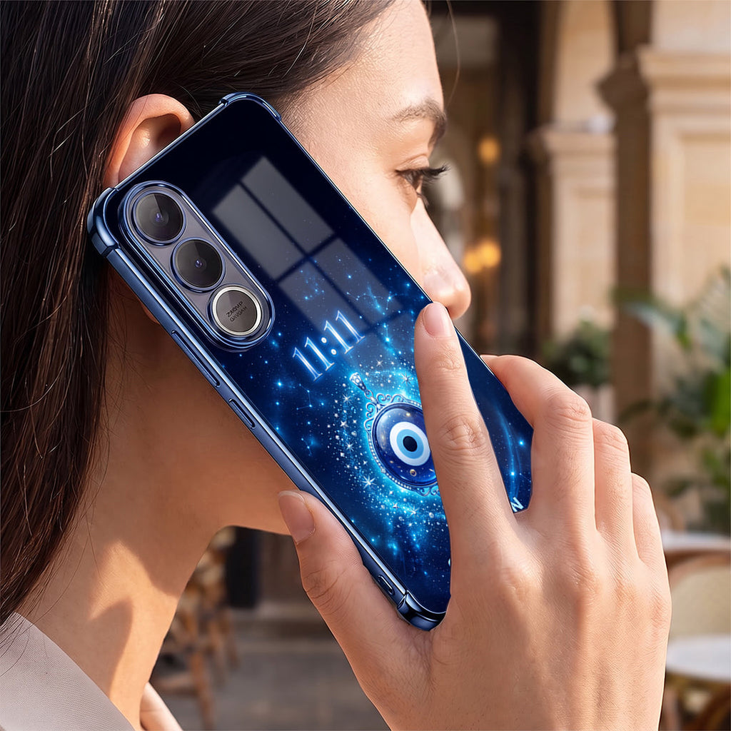 Vivo V70 FE 5G Premium God’s Plan Evil Eye Airbags Printed Back Case