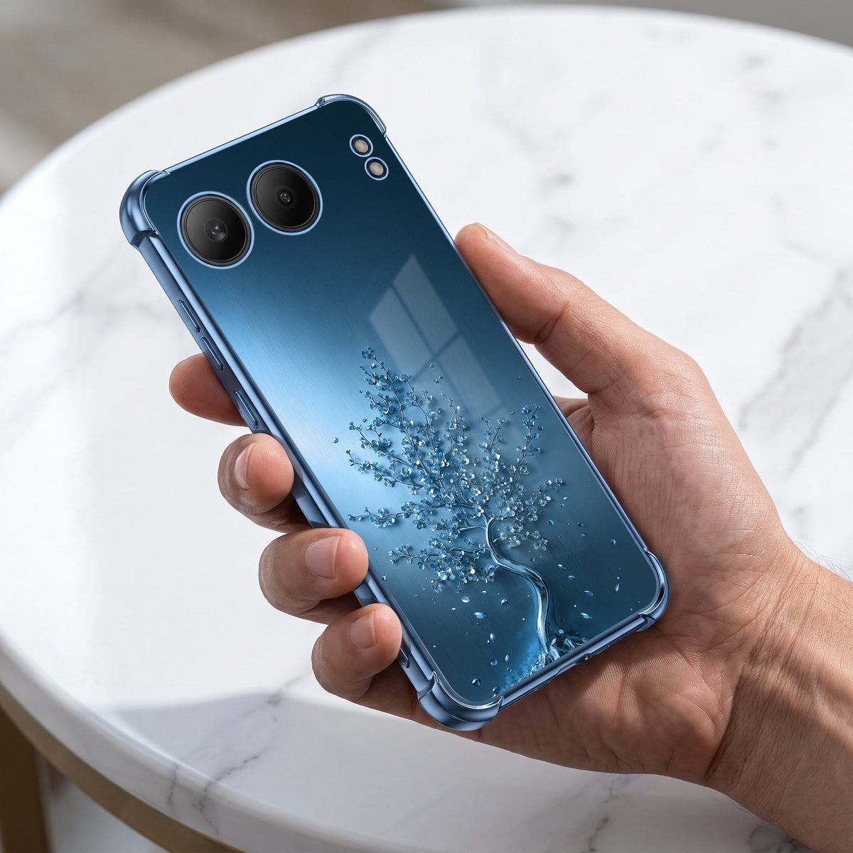 One Plus Nord 4 5G Faith Tree Blue Airbags Printed Back Case