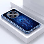 Oppo F31 Pro 5G Premium Peacock Feather Blue Airbags Printed Back Case