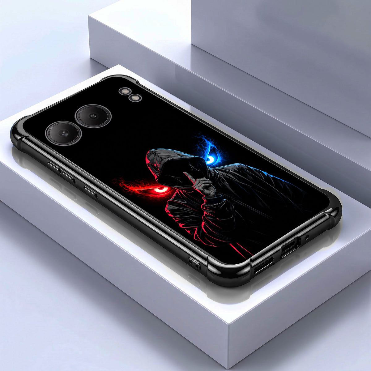 One Plus Nord 4 5G Hooded Shadow Demon Black Airbags Printed Back Case