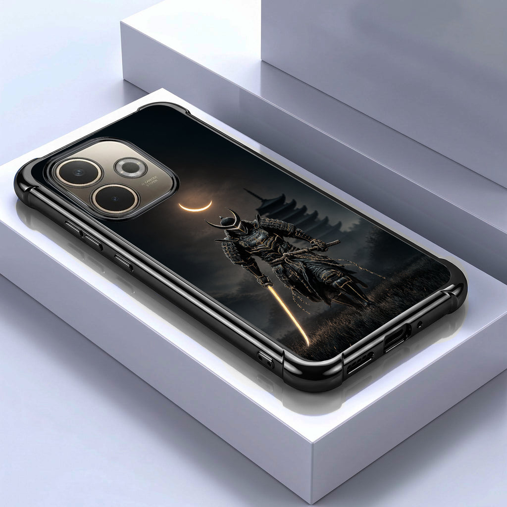Oppo A5 Pro 5G Samurai Warrior Black Airbags Printed Back Case