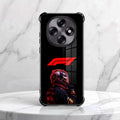 Oppo F31 Pro 5G F1 Rider Black Airbags Printed Back Case