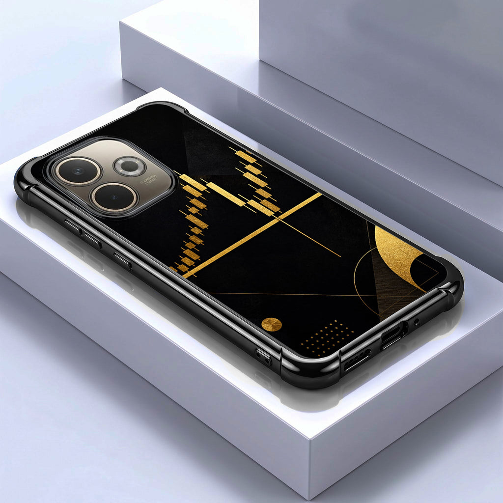 Oppo A5 Pro 5G Trading Candles Black Airbags Printed Back Case