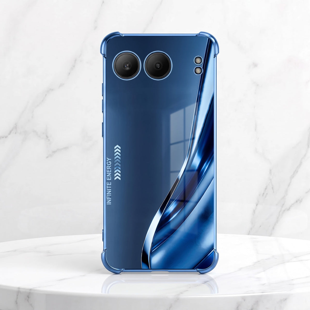 One Plus Nord 4 5G Premium Infinity Energy Blue Airbags Printed Back Case