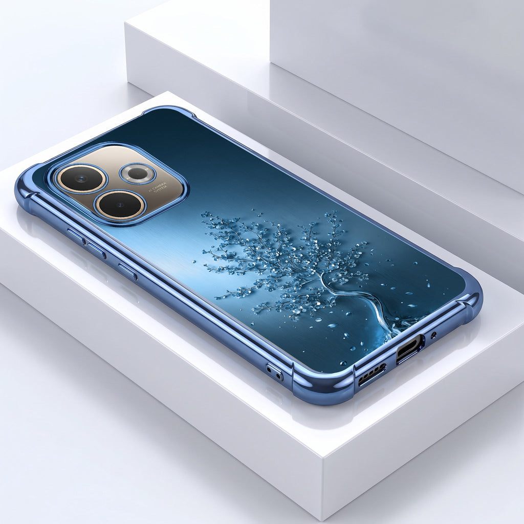 Oppo A5 Pro 5G Faith Tree Blue Airbags Printed Back Case