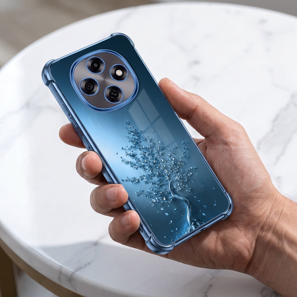 Oppo F31 Pro 5G Faith Tree Blue Airbags Printed Back Case