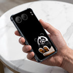 One Plus Nord 4 5G Cute Panda Black Airbags Printed Back Case
