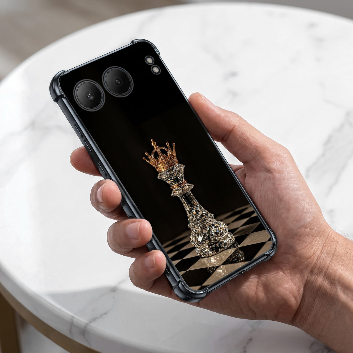 One Plus Nord 4 5G Chess King Black Airbags Printed Back Case