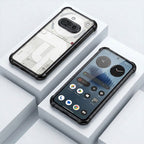 Nothing Phone 3a 5G Anti-Yellow Electroplating Transparent Airbags Case