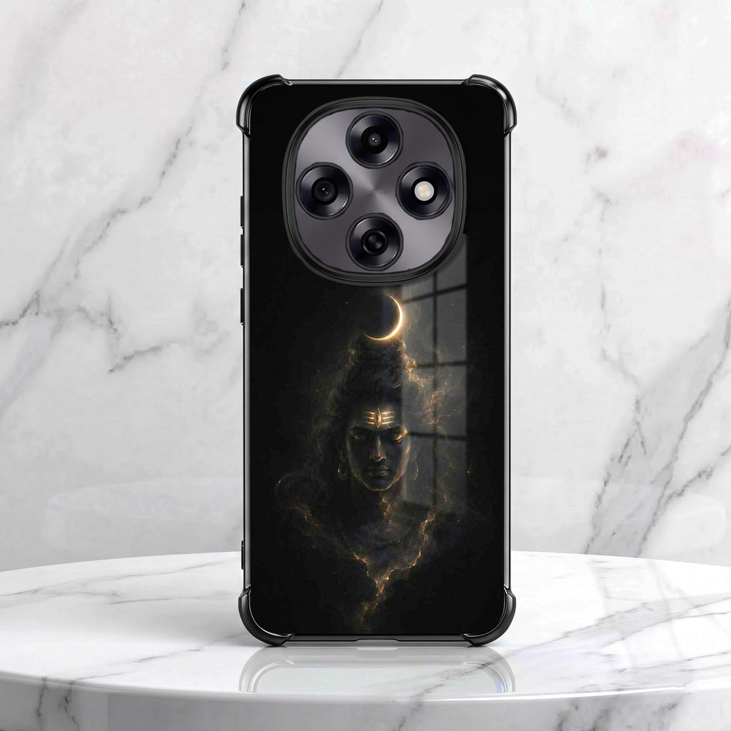 Oppo F31 Pro 5G Divine Mahadev Black Airbags Printed Back Case