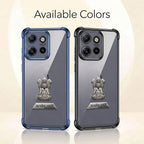 Motorola Edge 50 Neo 5G Satyamev Jayate 2-in-1 Emblem Transparent Shockproof Airbag Case