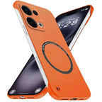 Oppo Reno 13 5G Frameless Magnetic Wireless Charging Case — Ultra-Slim Clear MagSafe Compatible Cover