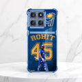 Motorola Edge 60 Pro 5G Hitman Rohit Dual-Tone Transparent Blue Airbags Case