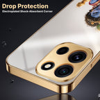 OnePlus Nord 6 5G Bal Krishna Blessings Gold Electroplated Glass Phone Back Case