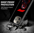 Oppo A5 Pro 5G F1 Rider Black Airbags Printed Back Case