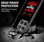 Motorola Edge 70 5G Don't Touch My Phone Black Airbags Printed Back Case