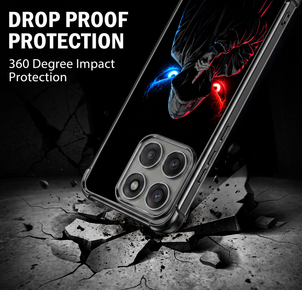 Motorola Edge 70 5G Hooded Shadow Demon Black Airbags Printed Back Case