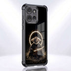 Motorola Edge 50 Neo 5G Warrior Panda Black Airbags Printed Back Case