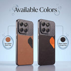 Motorola Edge 70 Fusion 5G Carbon Fiber Heat Dissipation Leather Hybrid Phone Case