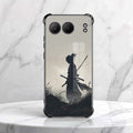 One Plus Nord 4 5G Shadow Samurai Black Airbags Printed Back Case