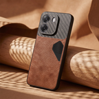 Oppo K14 5G Carbon Fiber Heat Dissipation Leather Hybrid Phone Case
