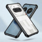 Nothing Phone 3a 5G Anti-Yellow Electroplating Transparent Airbags Case