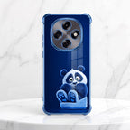 Oppo F31 Pro 5G Cute Panda Blue Airbags Printed Back Case