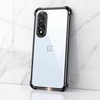 OnePlus Nord 5 5G Anti-Yellow Electroplating Transparent Airbags Case