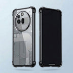 Nothing Phone 3a Pro 5G Anti-Yellow Electroplating Transparent Airbags Case