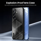 Samsung Galaxy A36 5G Triangle Pattern Matte Back Shockproof Case