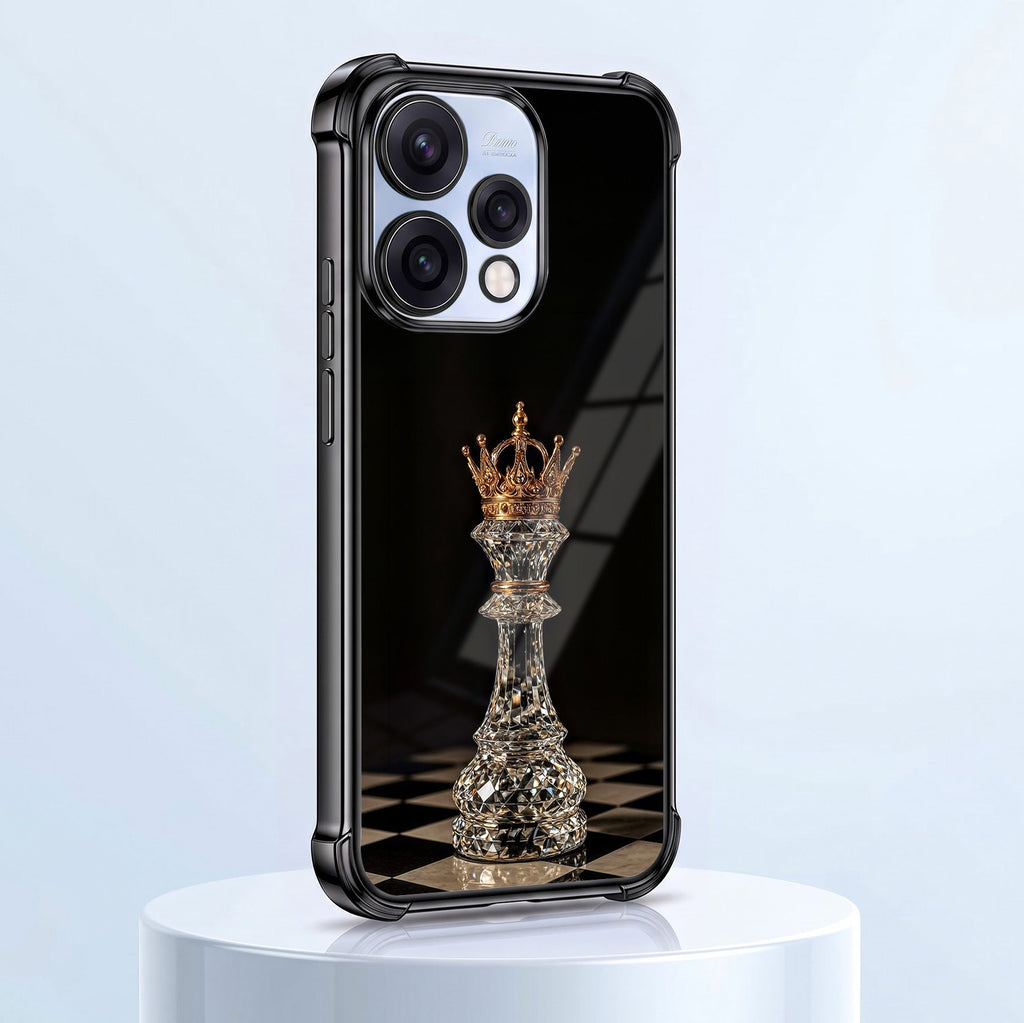 Oppo Reno 15 5G Chess King Black Airbags Printed Back Case