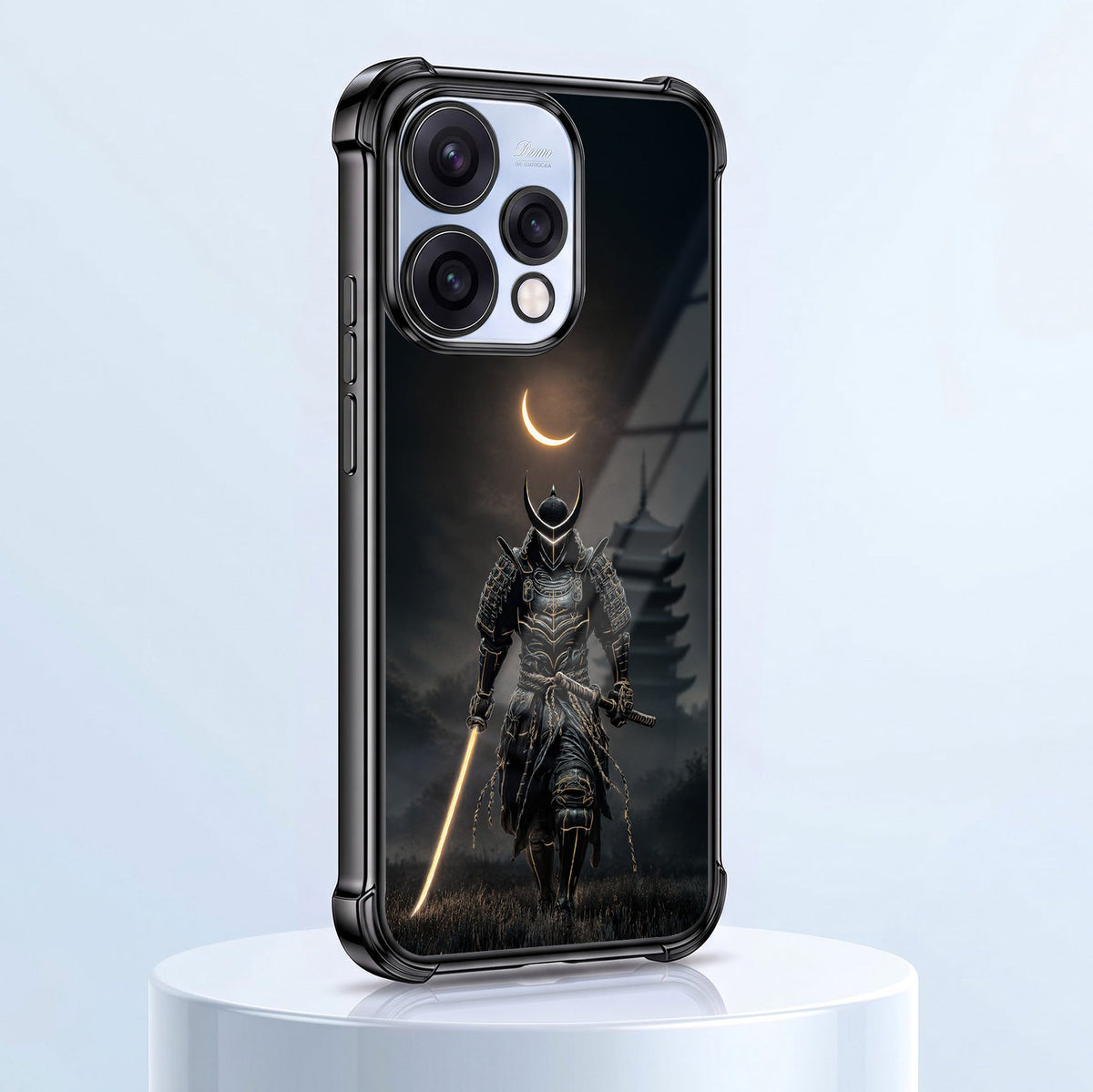 Oppo Reno 15 5G Samurai Warrior Black Airbags Printed Back Case