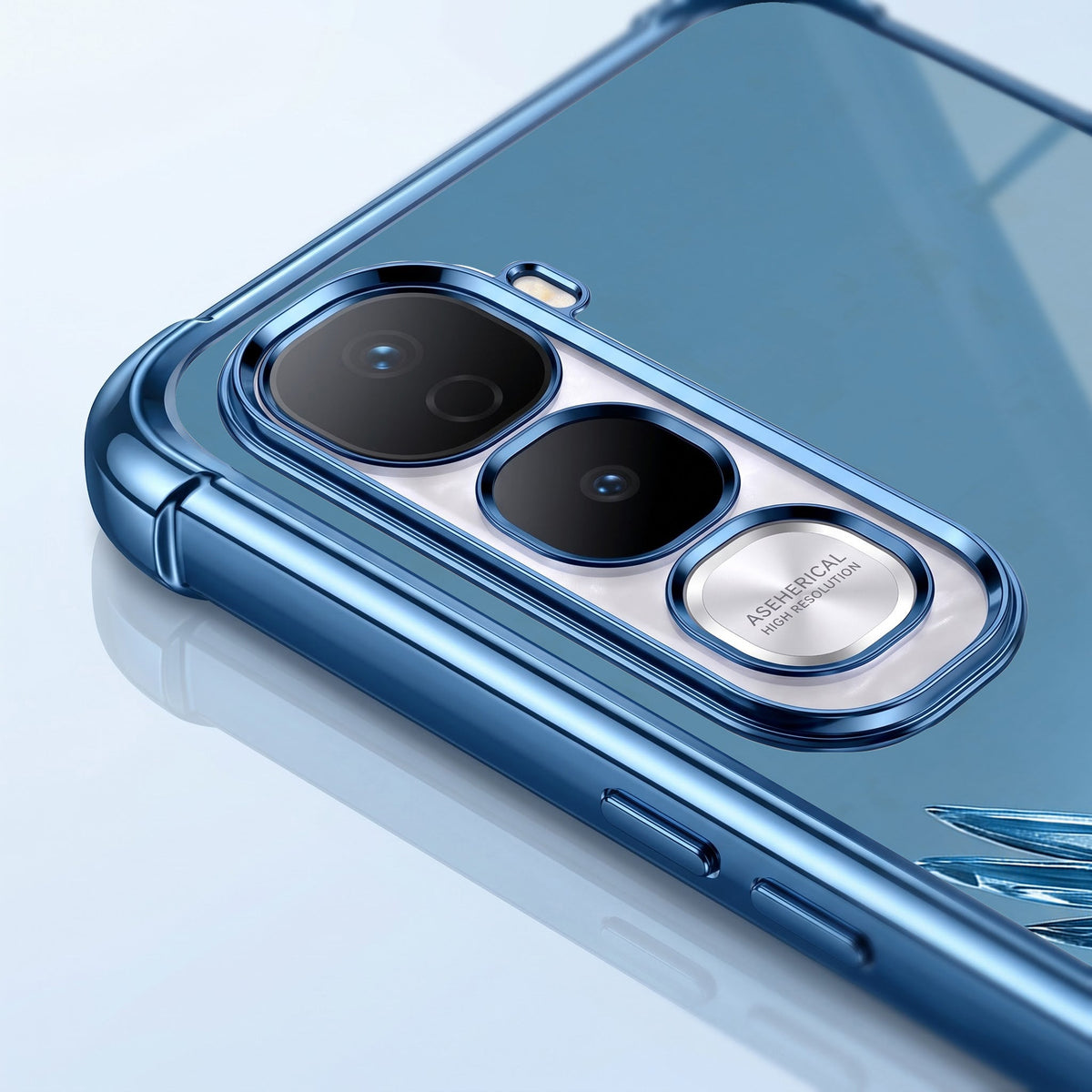 Vivo Y400 Pro 5G Blue Eagle Airbags Printed Back Case
