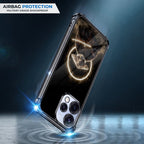 Oppo Reno 15 5G Warrior Panda Black Airbags Printed Back Case