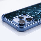 Oppo Reno 15 5G LV Monogram Blue Airbags Printed Back Case