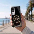 Oppo Reno 15 5G Warrior Panda Black Airbags Printed Back Case