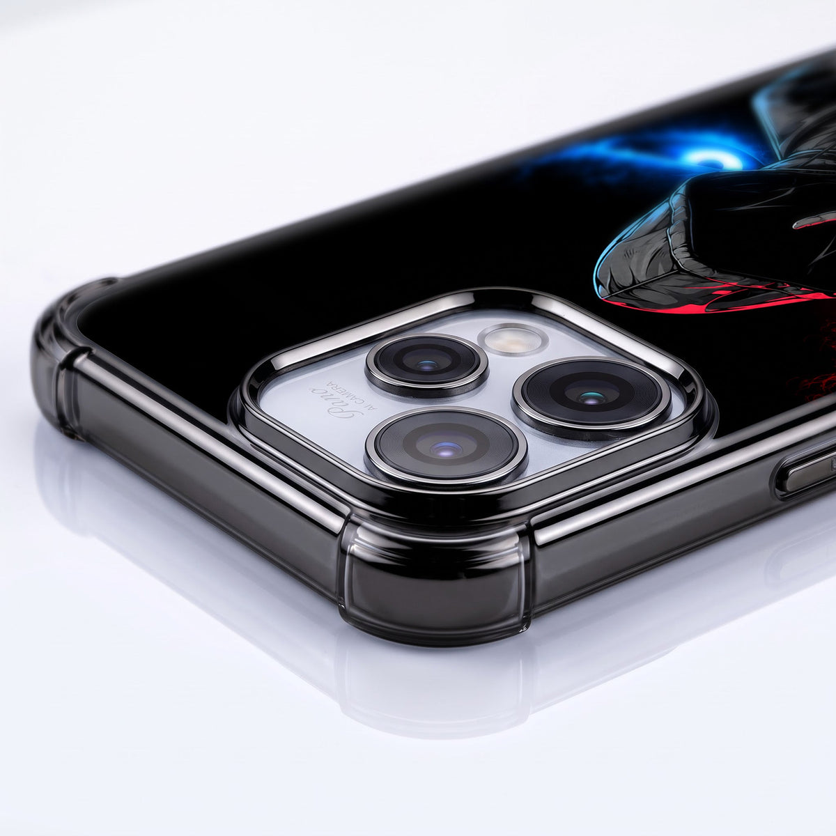Oppo Reno 15 5G Hooded Shadow Demon Black Airbags Printed Back Case