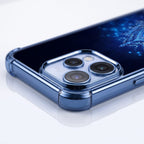 Oppo Reno 15 5G Premium Peacock Feather Blue Airbags Printed Back Case