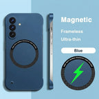 Samsung Galaxy A17 5G Frameless Magnetic Wireless Charging Case - Ultra-Slim Clear MagSafe Compatible Cover
