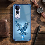 Vivo Y400 Pro 5G Blue Eagle Airbags Printed Back Case