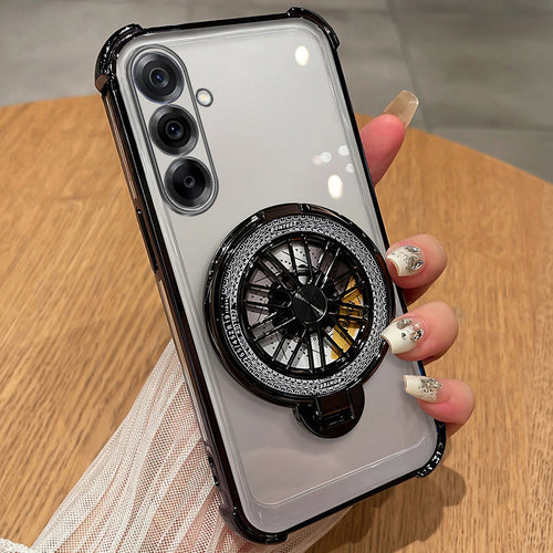 Samsung Galaxy A17 5G Premium Stress Buster Wheel Rotating Shockproof Airbags Case