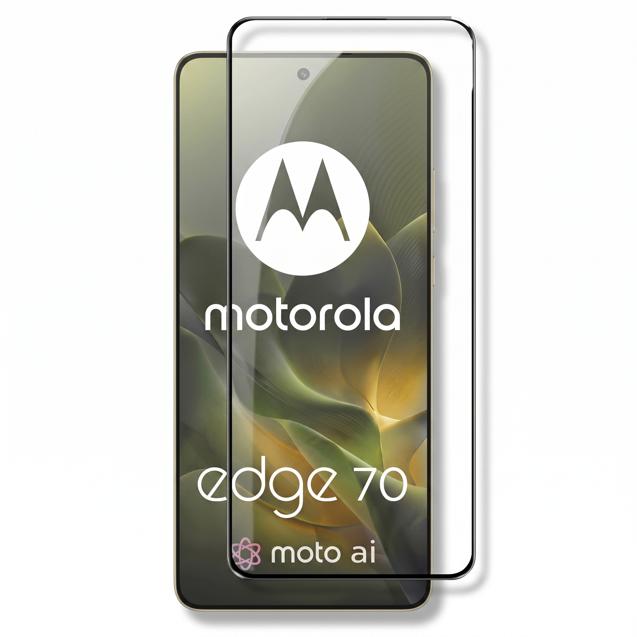 Motorola Edge 70 5G Luxury Four Corner Invincible Bracket Ring Stand Case