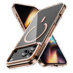 iPhone 17 Pro & 17 Pro Max Electroplating Hybrid Shockproof Bumper Magsafe Case