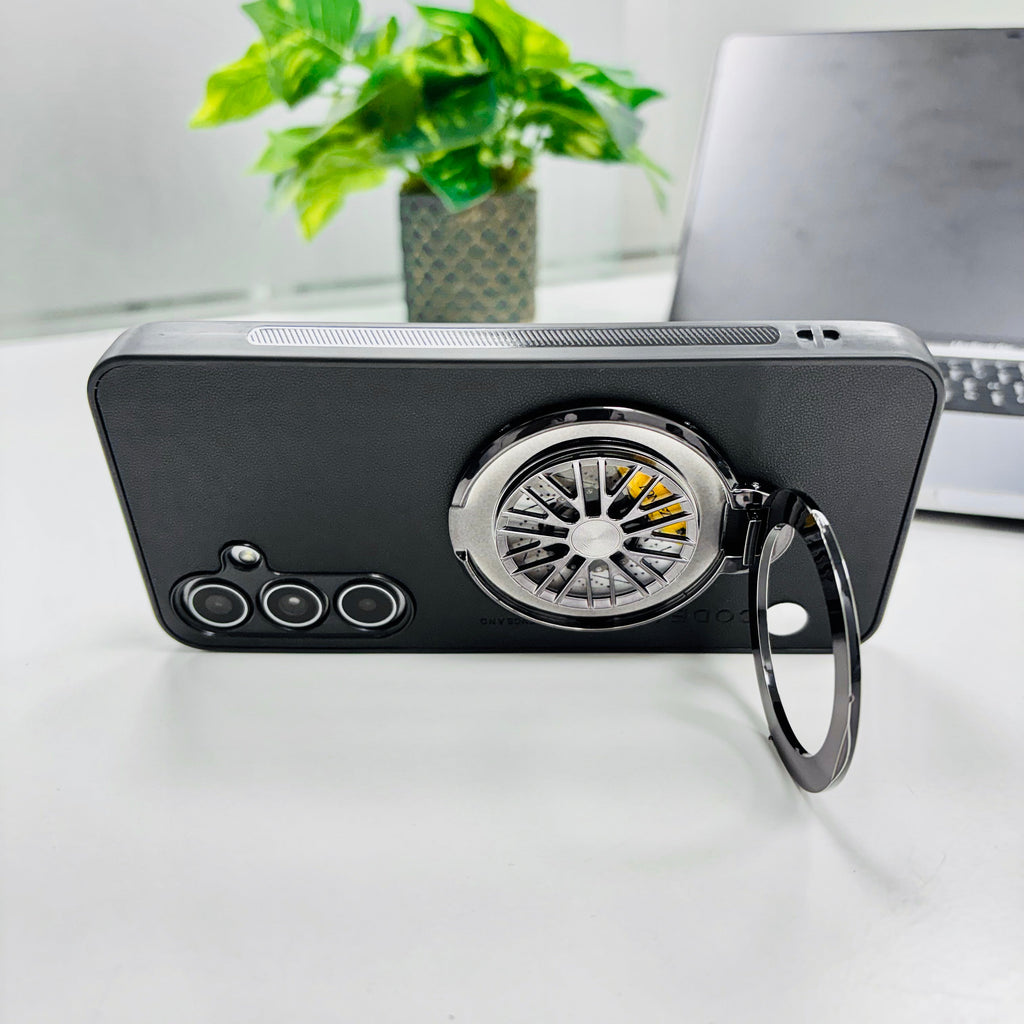 Samsung Galaxy A55 5G Best Selling Stress Buster Wheel Soft Vegan Scratch Resistant Back Case