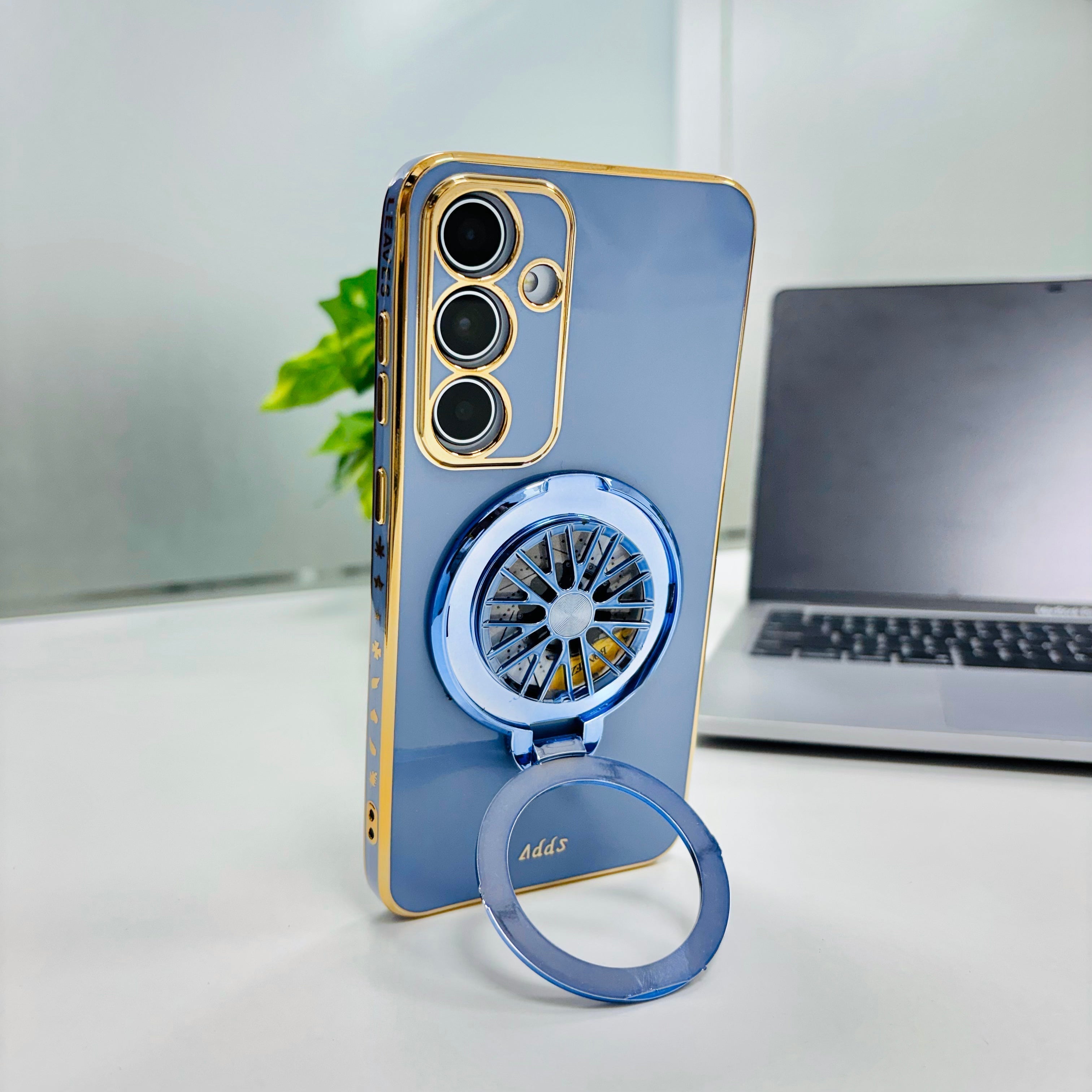 Samsung Galaxy A35 5G Best Selling Stress Buster Wheel Silicone Scratch Resistant Back Case